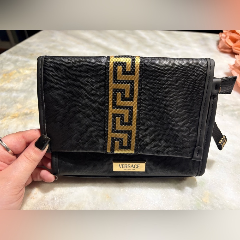 VERSACE FRAGRANCE INSTITUTIONAL CASE TRAVEL BAG WOMENS POUCH 7" X 5.5" X 2"